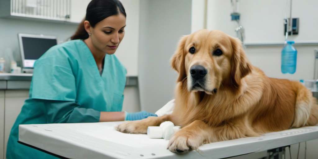 perro mayor con signos de anemia — cómo revisar encías pálidas en perros viejos