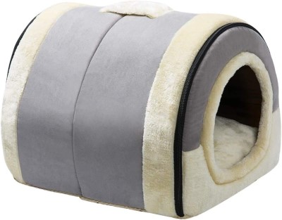 Hollypet cama plegable de felpa para chihuahua interior